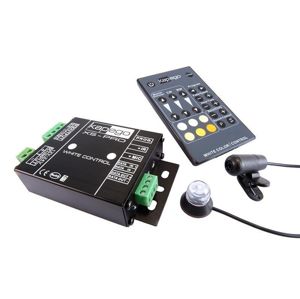 Light Impressions Deko-Light řídící jednotka XS-Pro White Color 12-24V DC IR-dálkové ovládání 2 CH  843102